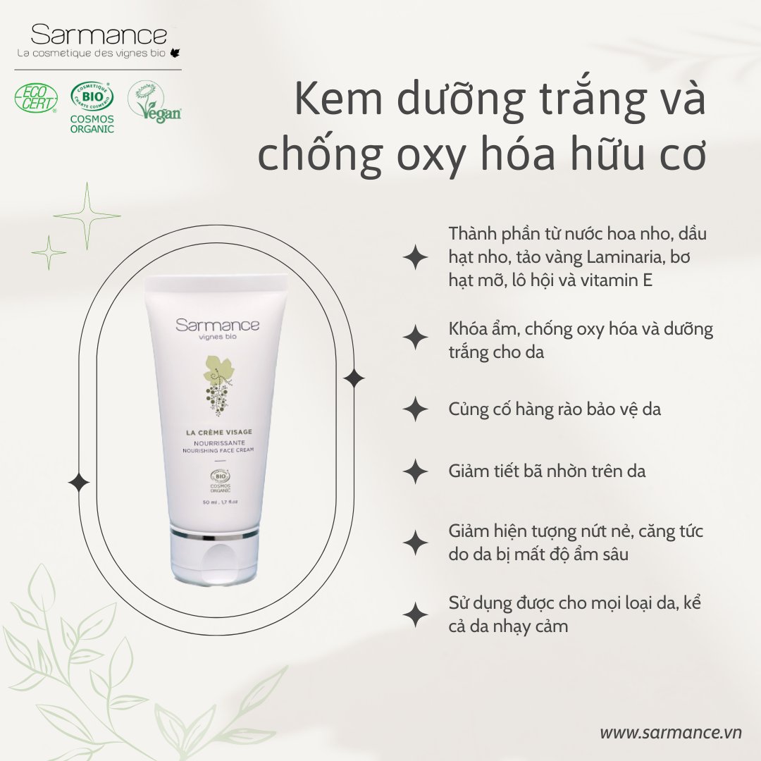 Kem dưỡng da chống oxy hóa  945.000đ