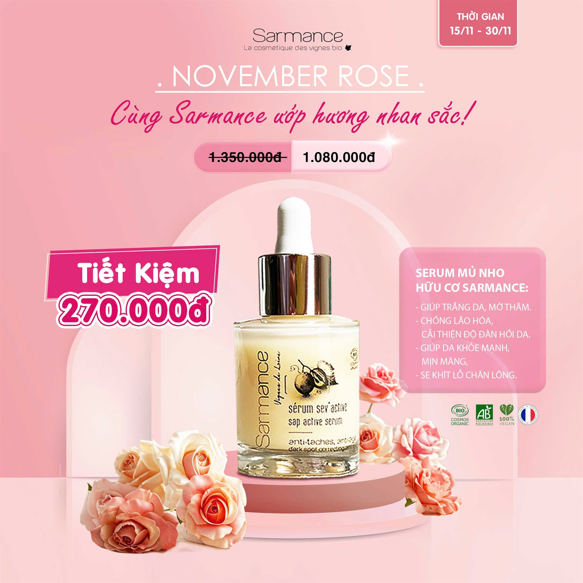 Serum sáng da chống lão hóa 1.350.000